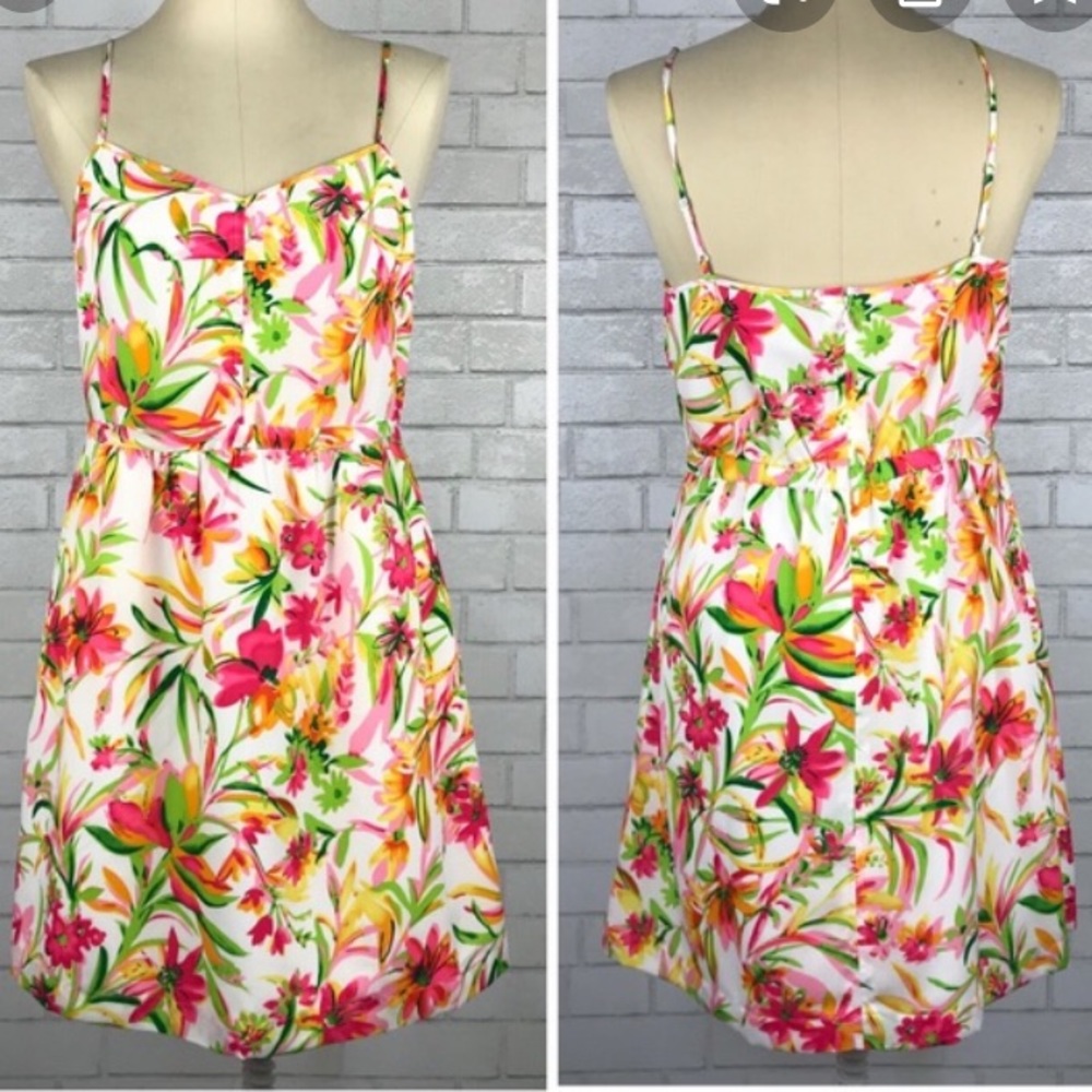 J.Crew Factory sprinter Seaside Cami dress